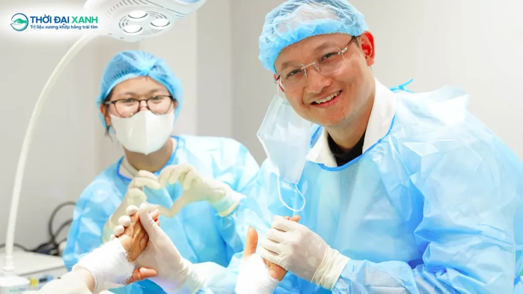 Tiểu phẫu hội chứng ống cổ tay được thực hiện trong thời gian ngắn, giúp cải thiện nhanh triệu chứng và khách hàng có thể ra về ngay trong ngày.