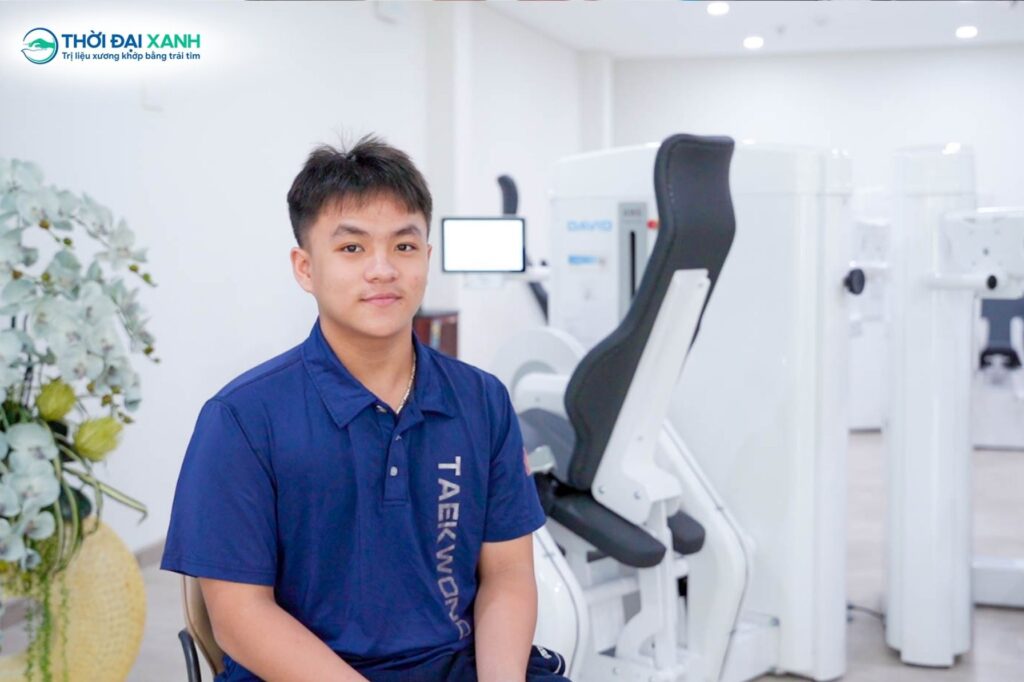 Hành trìnhphục hồi dây chằng chéo trước của vận động viên taekwondo Cang Trường tại Thời Đại Xanh