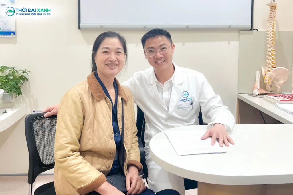 Thoát vị đĩa đệm và nỗi lo phẫu thuật được gác lại, thay bằng bước chân vững chãi của cô Toan tại Thời Đại Xanh.