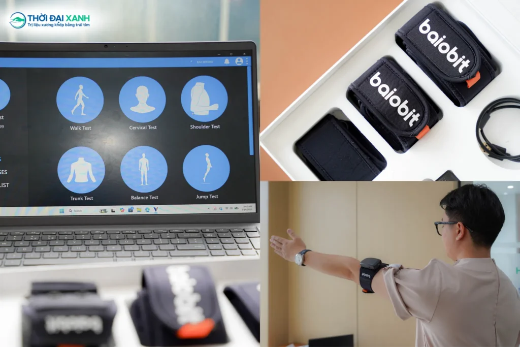 Baiobit không chỉ là một thiết bị đo lường thông thường mà là một hệ thống chuyên dụng trong lĩnh vực vật lý trị liệu.