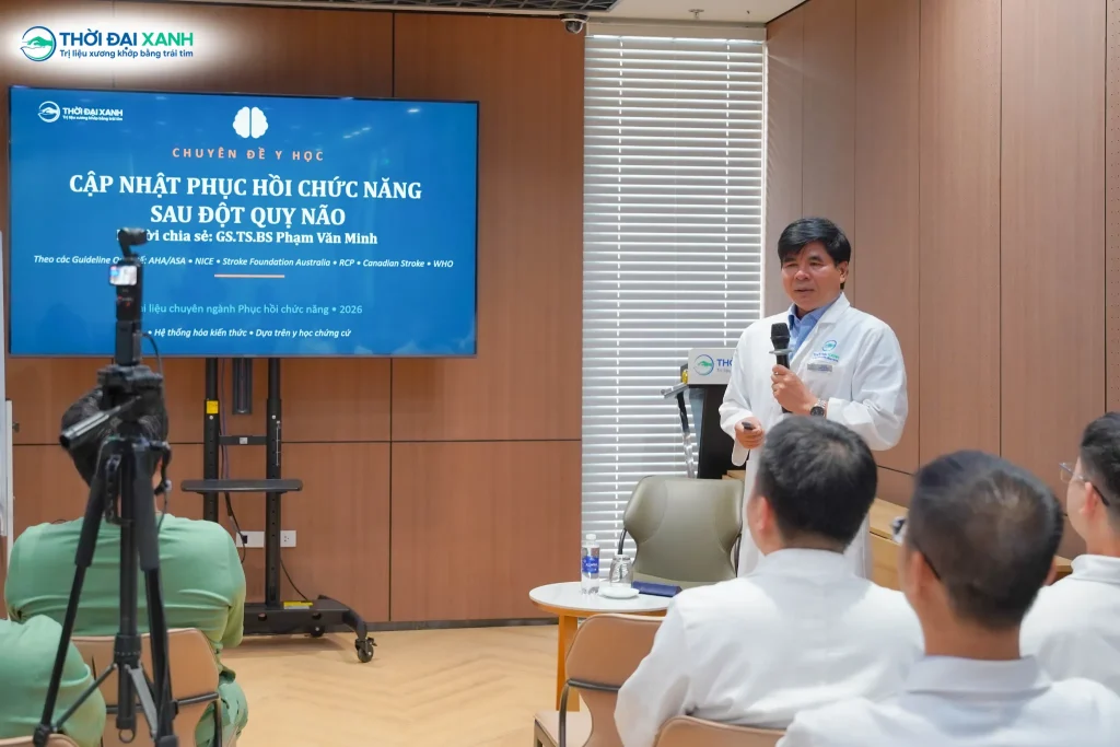 Phục hồi chức năng sau đột quỵ là giải pháp quan trọng nhằm cải thiện các tổn thương vận động, hạn chế di chứng và nâng cao chất lượng sống.
