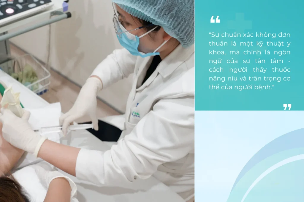 Với BS.CKI Phan Thị Thủy, ứng dụng công nghệ không nhằm thay thế tay nghề của người thầy thuốc, mà là phương tiện để đưa những quyết định chuyên môn trở nên chính xác, an toàn và nhất quán hơn trong chăm sóc người bệnh.