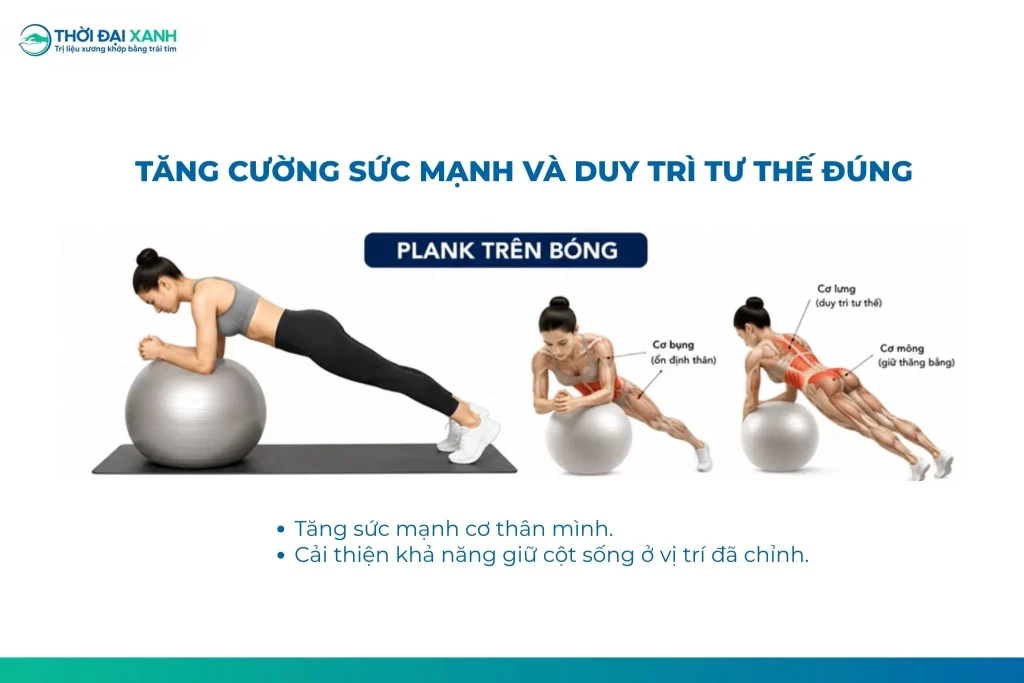 Tập luyện tại nhà là một phần của can thiệp vẹo cột sống, giúp trẻ duy trì khả năng kiểm soát tư thế trong sinh hoạt hằng ngày.