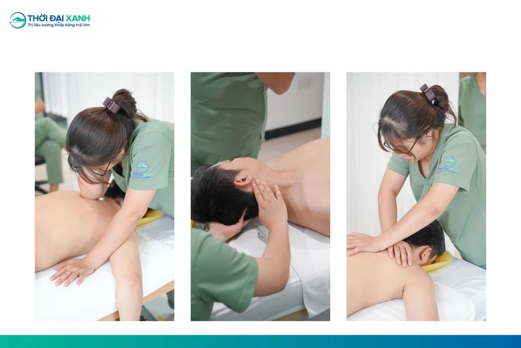 Trị liệu KINMAKU tập trung vào hệ thống cân mạc và cơ, giúp xác định các vùng co kéo, hạn chế trượt của mô mềm và hỗ trợ giải phóng những điểm gây đau, căng cứng.