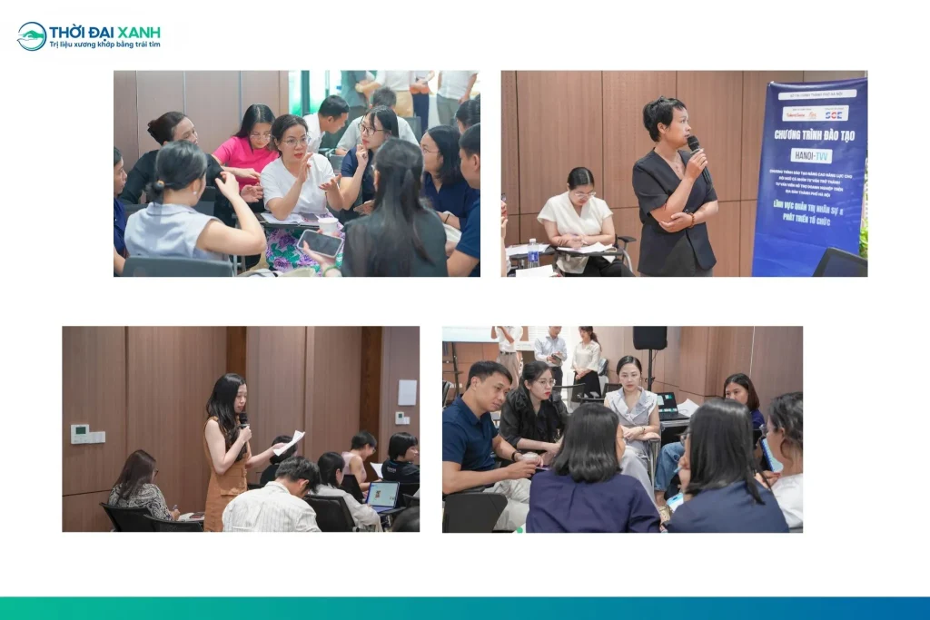 Những câu hỏi cùng các vấn đề thảo luận tại chỗ diễn ra sôi nổi tại sự kiện.